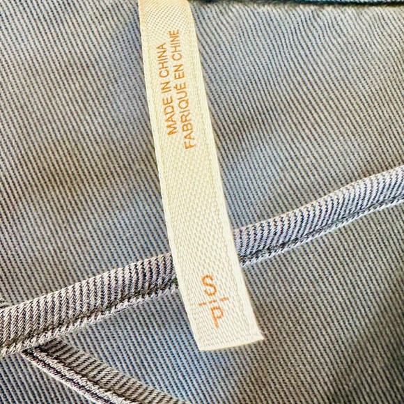 EUC Free People Charcoal Black Under Your Spell Long Sleeve Blouse - Picture 15 of 17